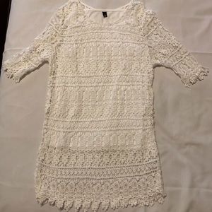 Lace top with camisole